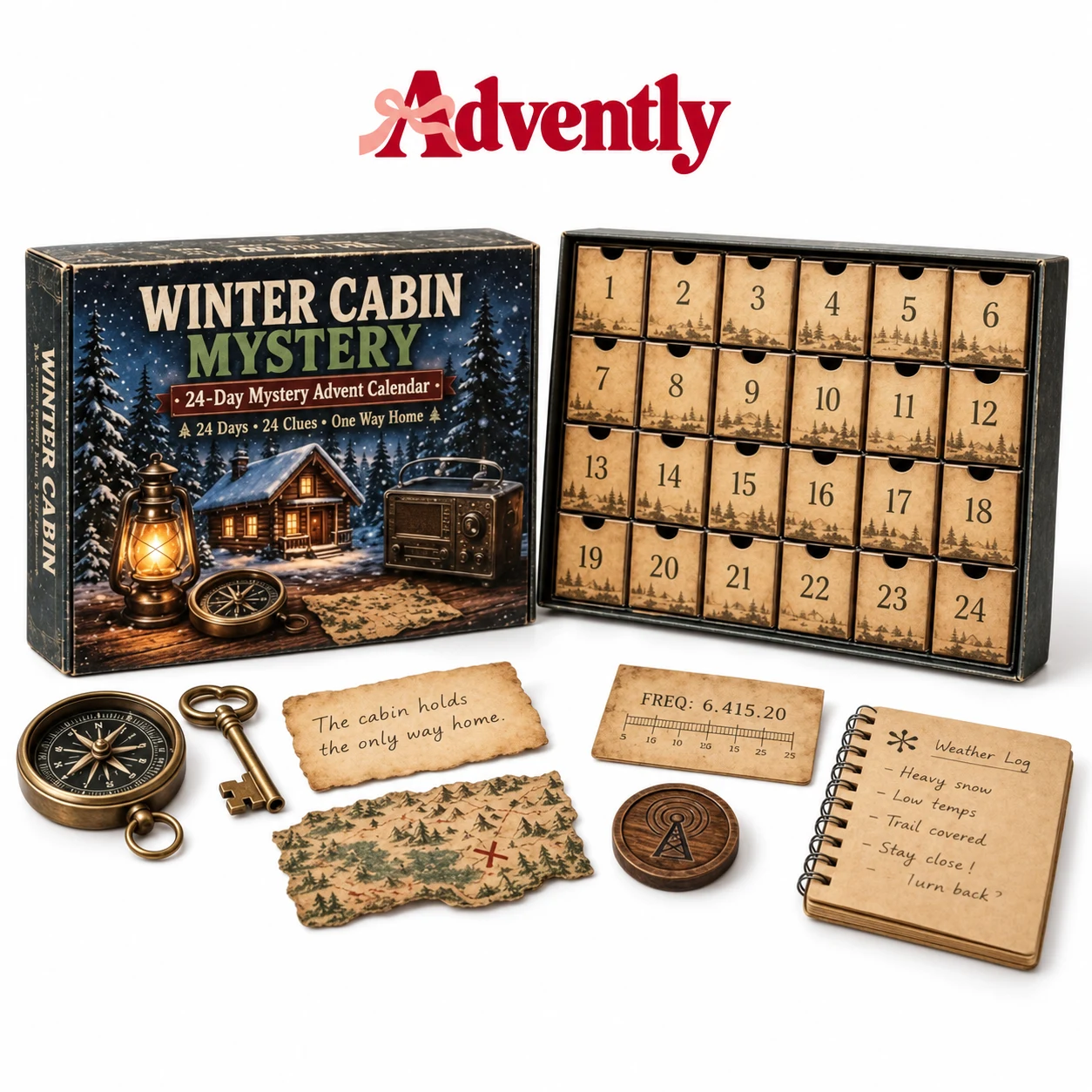 Advently™ – Detective Mystery Series Advent Calendars
